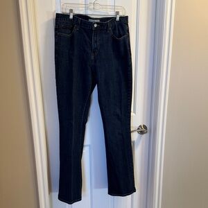 Levi's Dark Blue Straight Leg 515 Women's Jeans